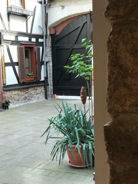 Ferienwohnung Büdinger Hof Weinheim Exterior foto